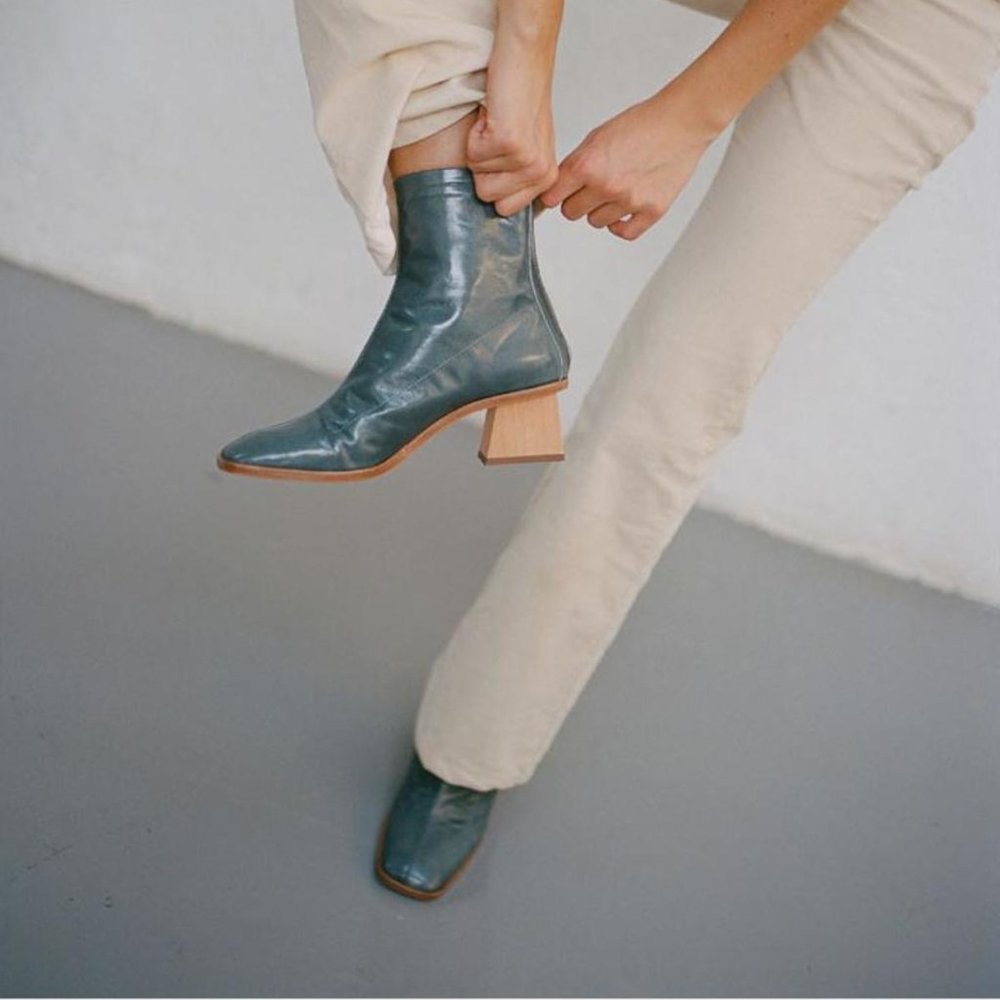PALOMA WOOL SATURNO ANKLE BOOT - BLUE